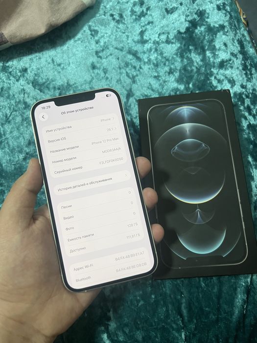 Айфон 12 про макс 128 гб