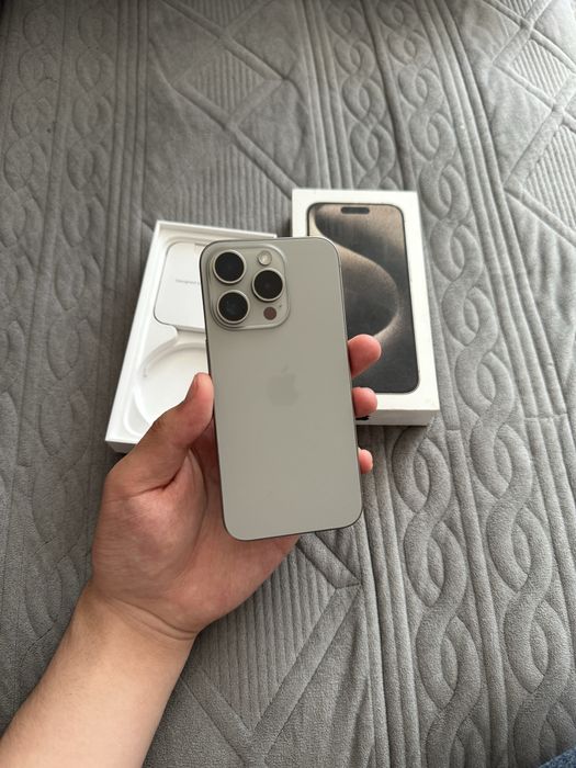 iPhone 15 Pro 128гб в отличном состоянии