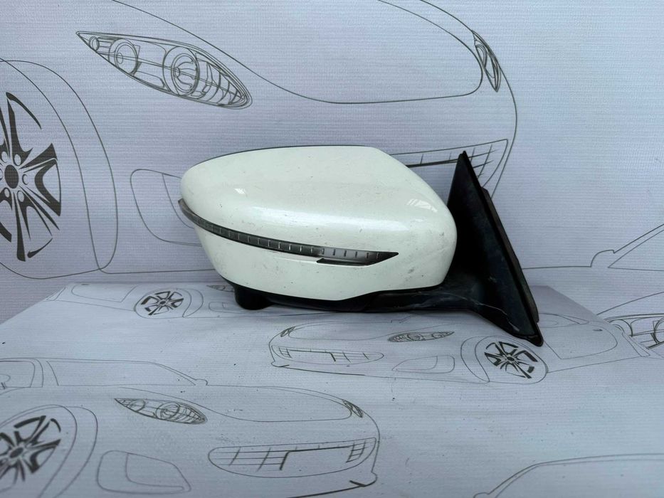 Oglindă Dreaptă 13 PINI Nissan X-Trail T32 2015 / 2014-2017 / Cod OEM 963014CA6A (5C2)