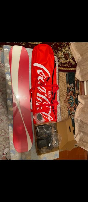 Сноуборд соса cola 154см. Торг