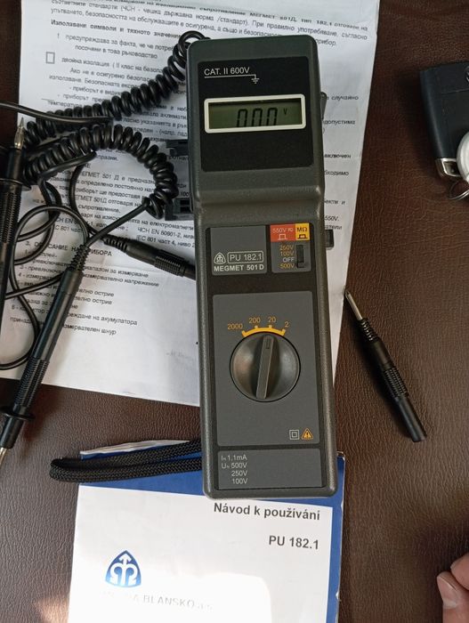 Мегаомметър, Мегер PU 182.1