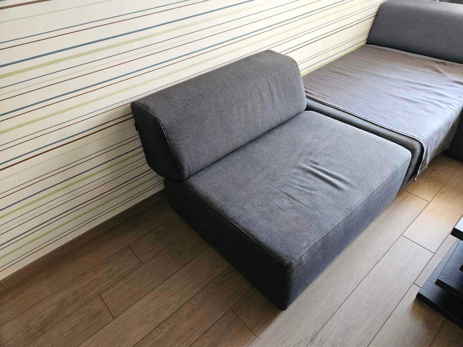 Ъглов диван, отделни модули