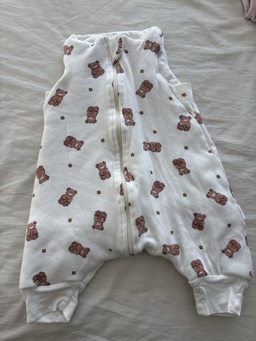 Cadaita bebelusi cu termometru si sac de dormit bebelusi