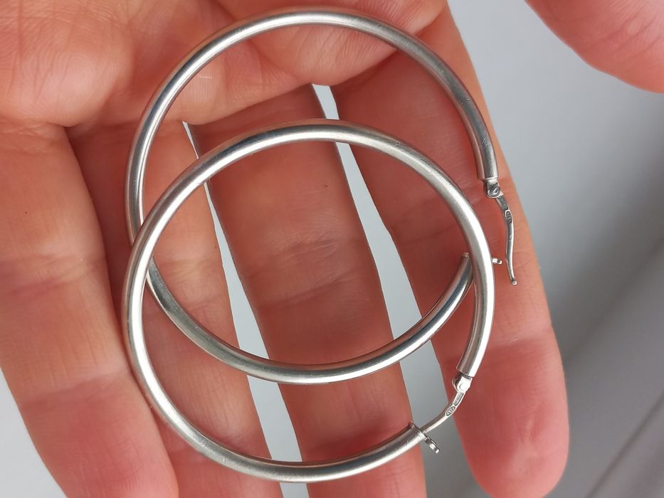 Cercei creole,argint 925