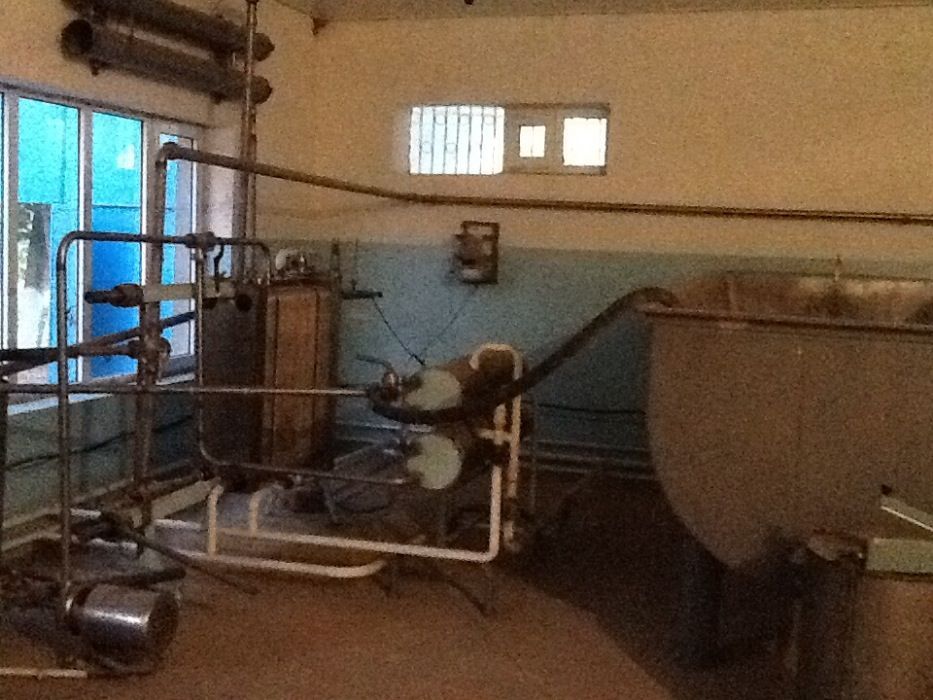 Срочно База Янгиюль, 15 соток,нежилой обьект , Молочный цех