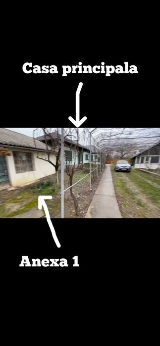 Proprietate mixtă: teren - casă - anexe: Poroinica, Dâmbovița