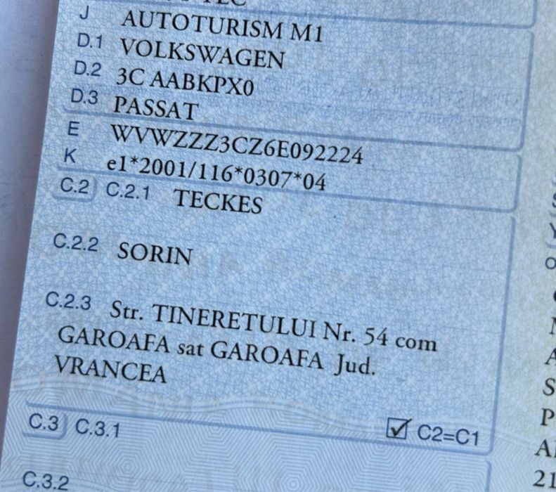 Dezmembrez Passat B6 Automat