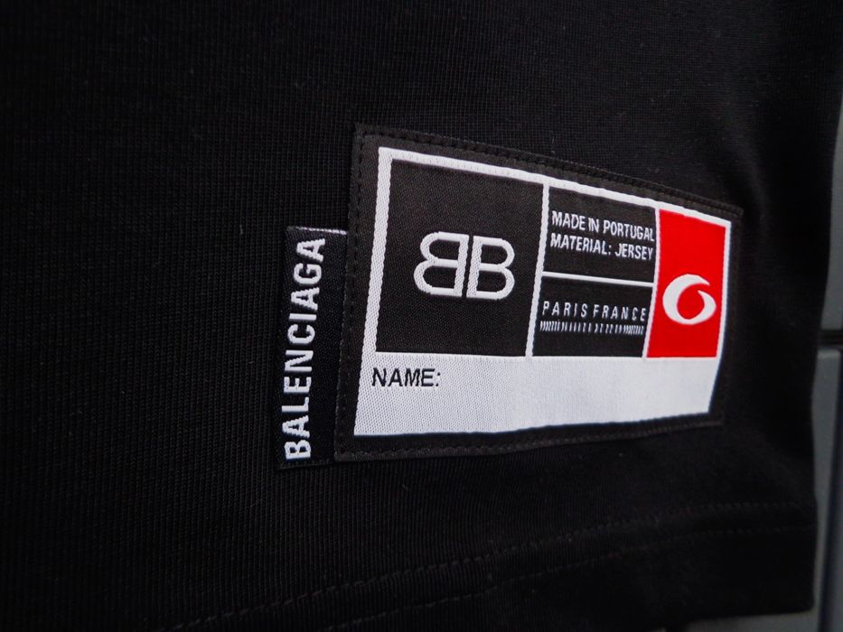 Невероятна мъжка тениска Balenciaga Basketball Series Oversized T shir