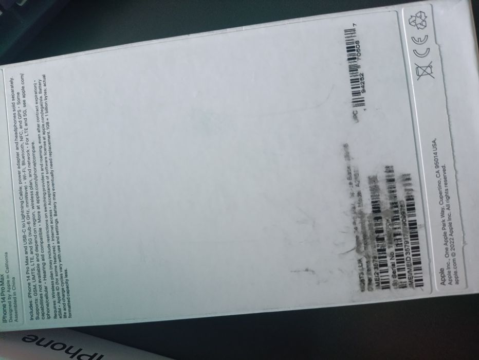 Айфон 14 про макс 256 100%