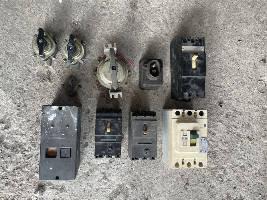 Электродвигатели, автоматы, пускатели