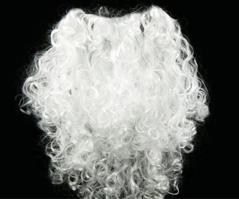 Карнавальная борода «Дед Мороз», кудрявая