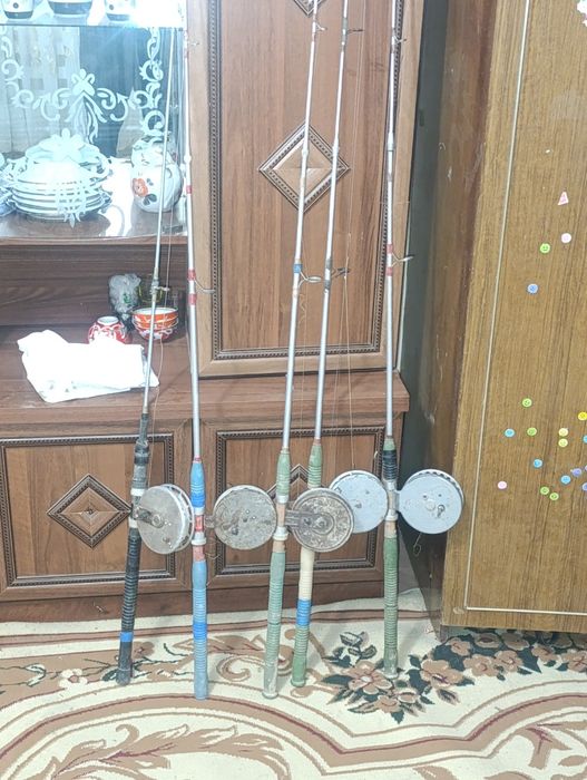 Спиннинги СССР с Киевской катушкой