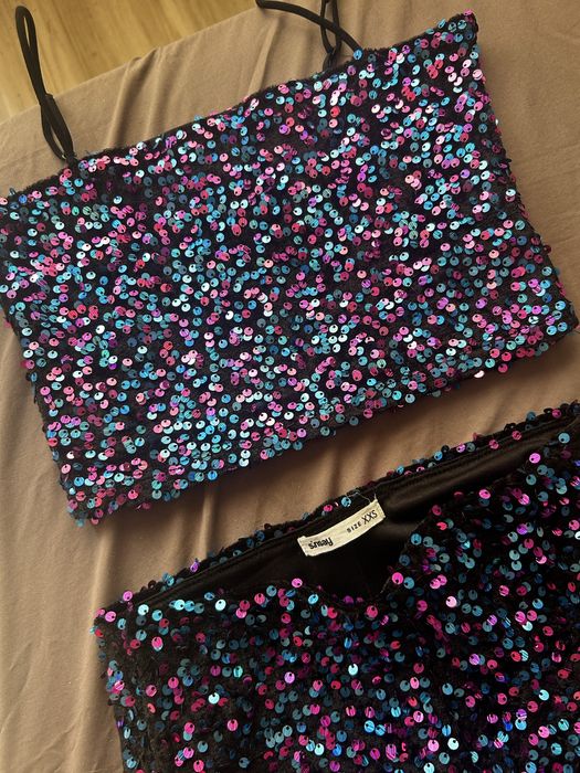 Дамски сет с пайети