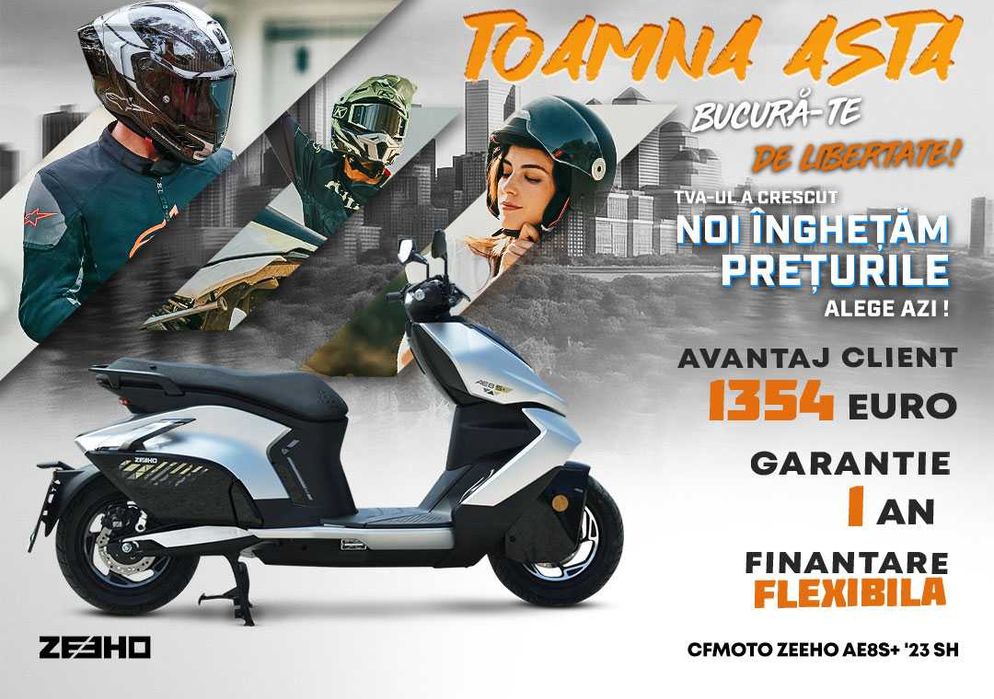 Scuter CFMOTO Zeeho AE8S+ '23 SH