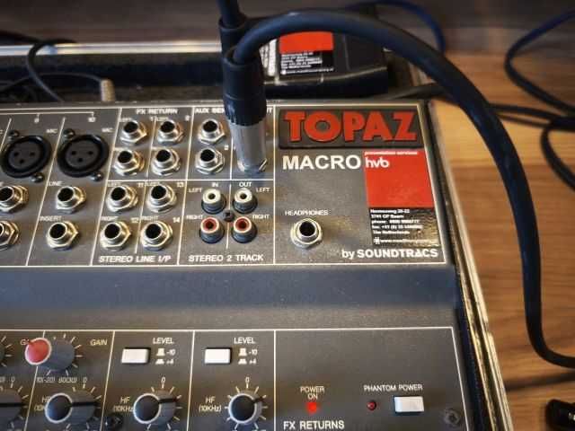 Mixer profesional SOUNDTRACS Topaz Macro