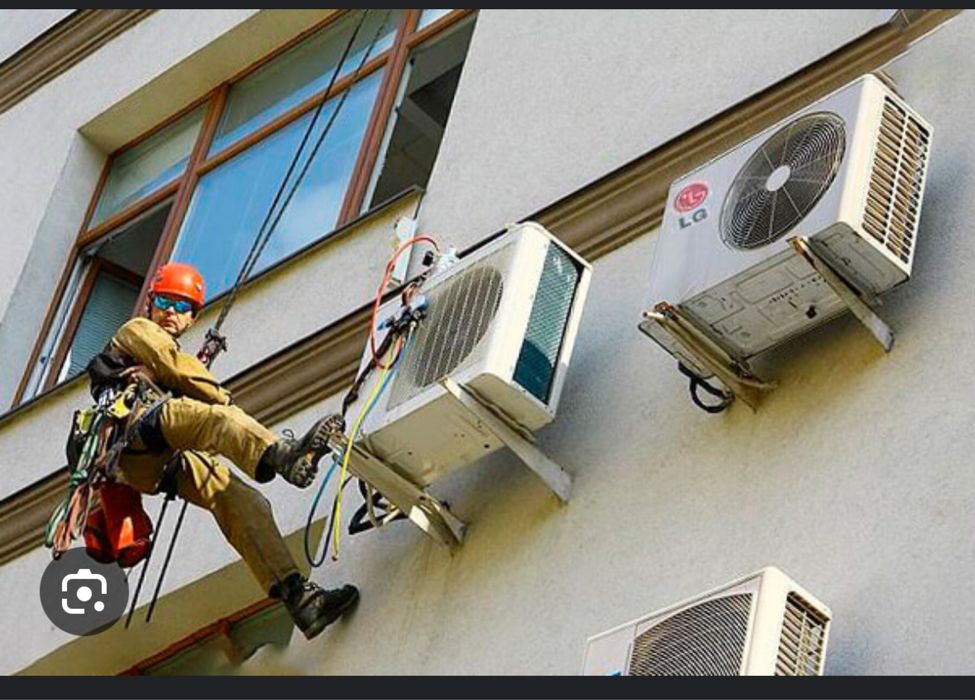 Установка кондиционера
