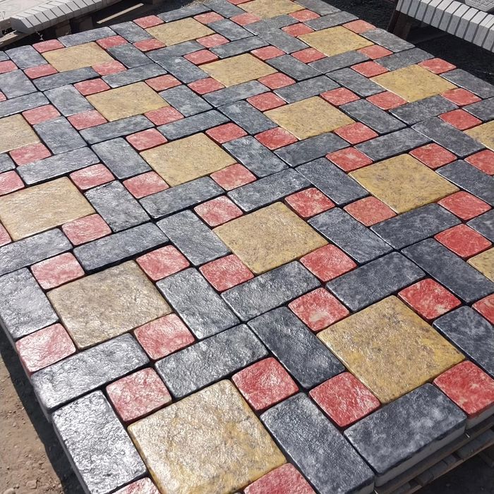 Брусчатка , Бордюр , водосток