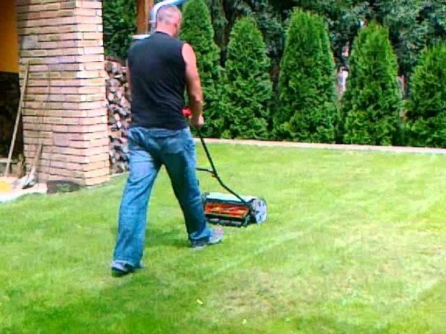 Механическая газонокосилка Bosch AHM 30