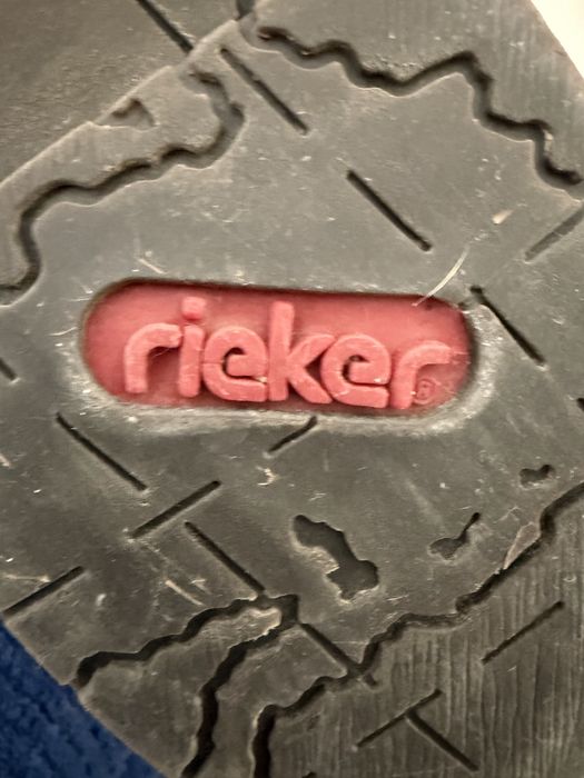 Ghete RIEKER cu blana mar 41 26,5