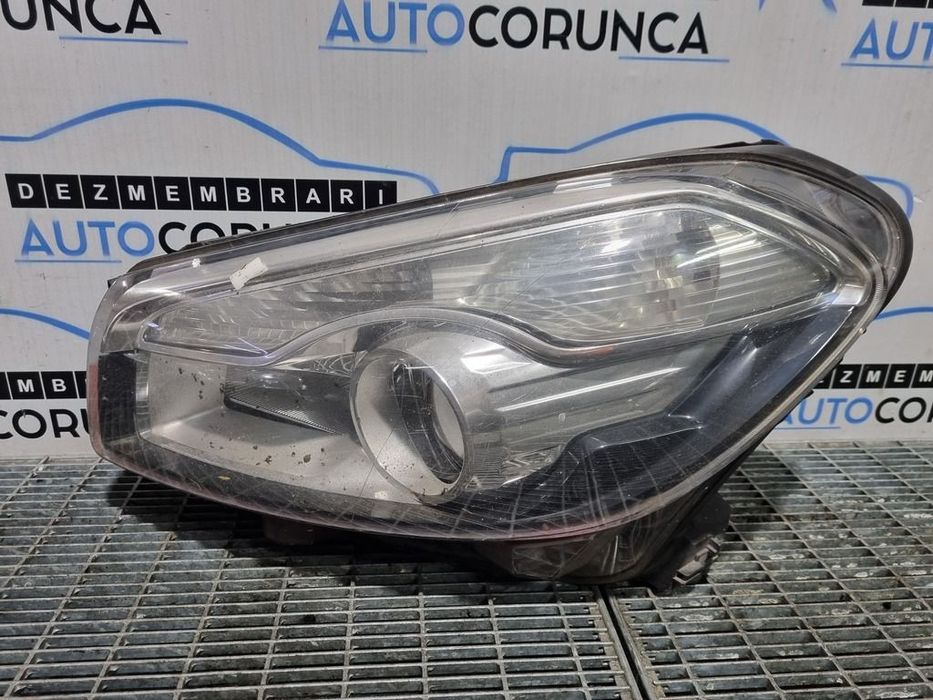 Far Stanga Nissan Qashqai Facelift 2010 - 2013 SUV 4 Usi (745) Cu lupă CLEME RUPTE