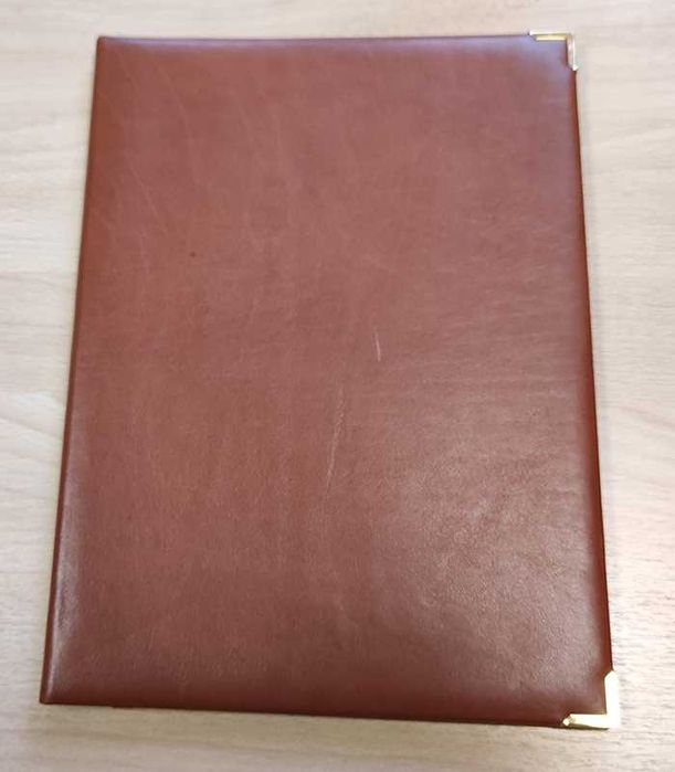 Кожаные адресные папки