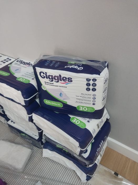 Пеленки для роддом, детей giggles