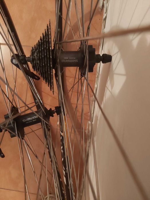 Set Roti AlexRims 29" MTB / Butuci Shimano M475 (Caseta Shimano CS-HG50 9-speed)