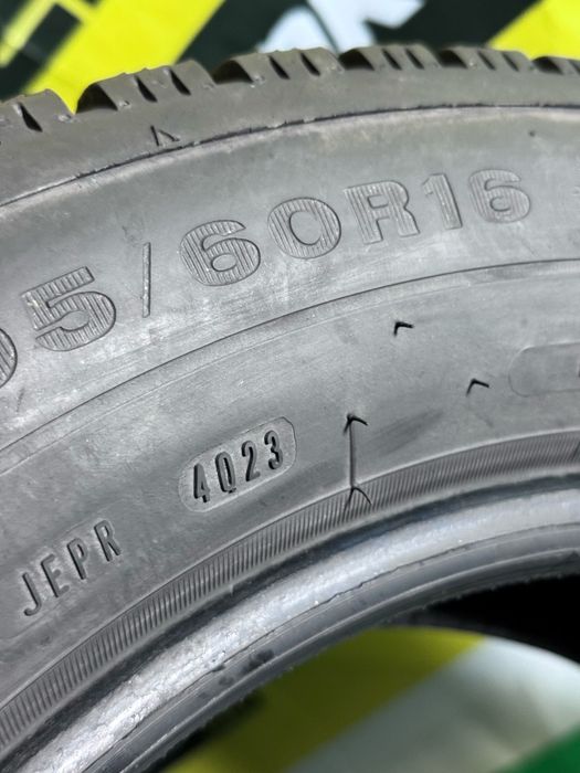 205/60R16 Dunlop 7,6-6,8mm 2023 stare foarte buna