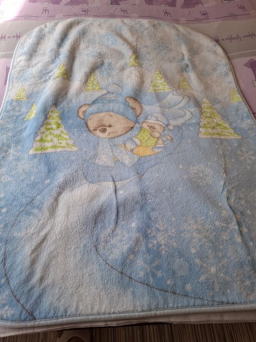 Бебешко зимно одялце