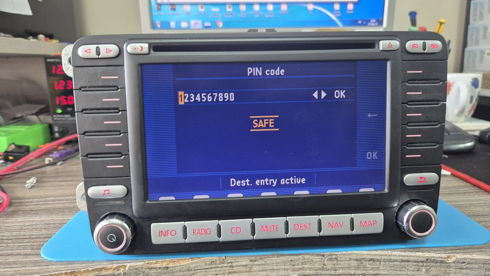 Vw mfd 2 / rns 2 цветна мултимедия (vw golf 5,touran,tiguan,passat b6)