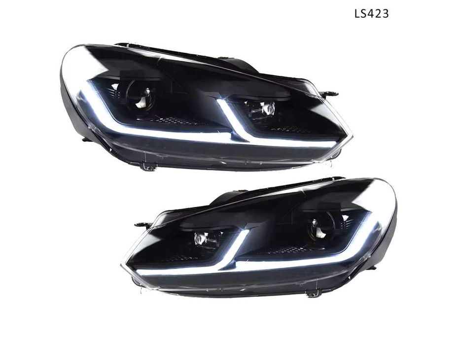 Tuning faruri LED pentru VW Golf 6 2009-201