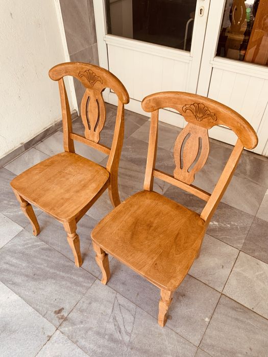 Винтидж трапезни чифт столове