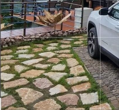 Pasi gradina japonezi ovali decorațiuni antichizati
