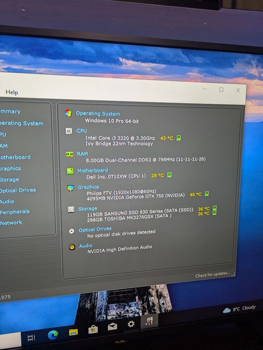 PC Dell optiplex 3010 placa video gtx 750 de 4gb