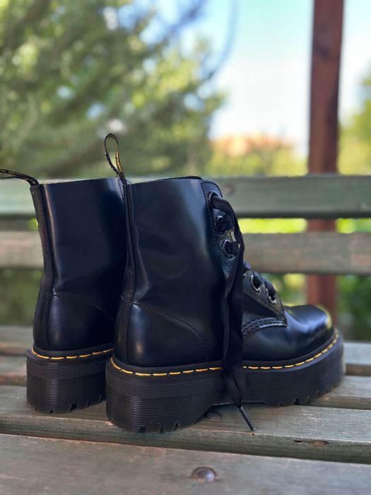 DR MARTENS MOLLY QUAD ботуши (black)