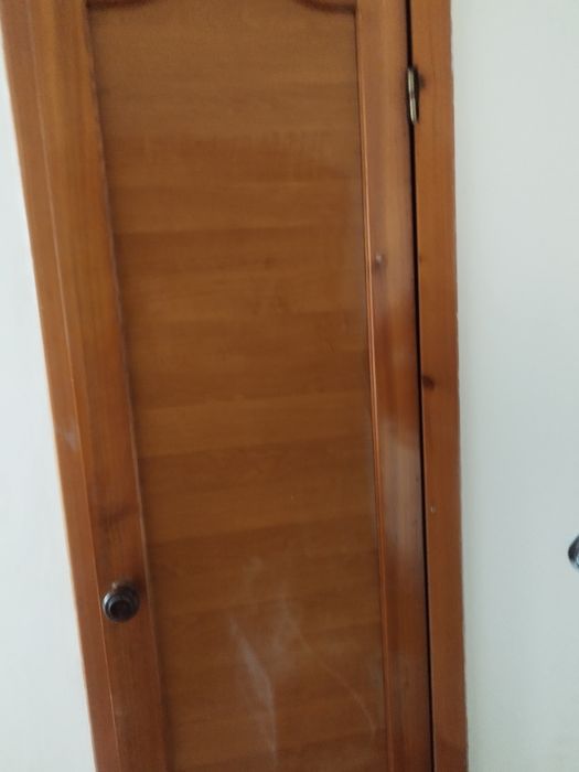 Двери деревянные лакированные