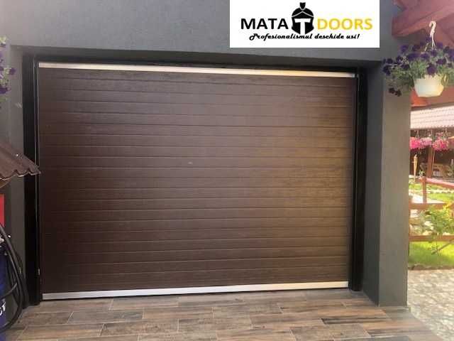 Usa L5xH2.5 gri.Usi garaj/hale/rezidentiale/industriale/sectionale