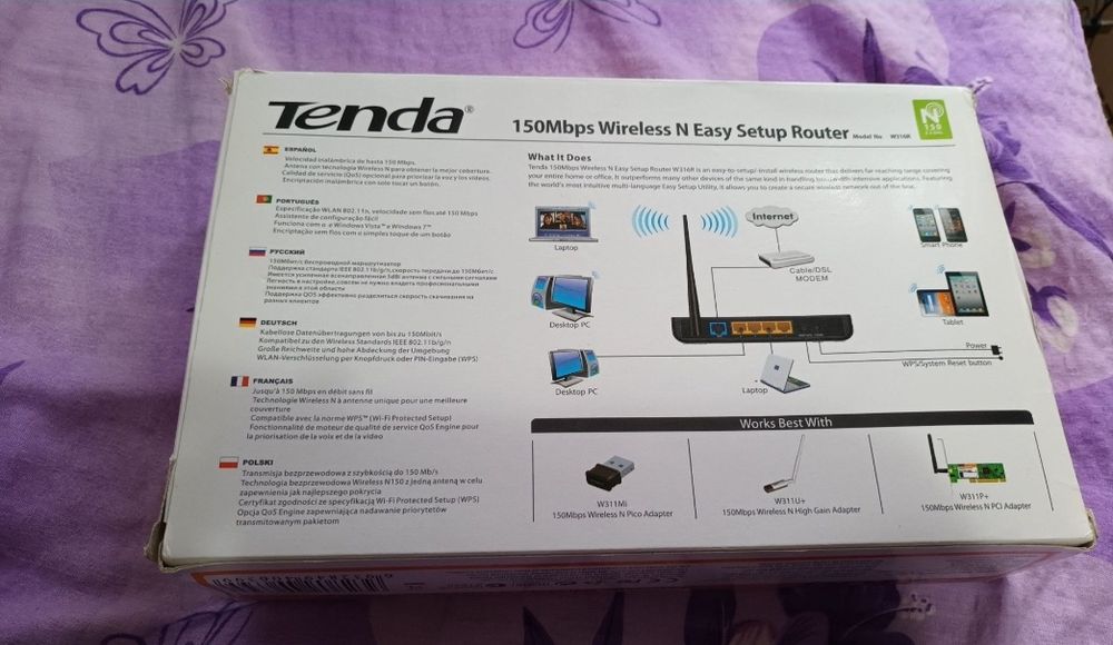 router wireless tenda nou