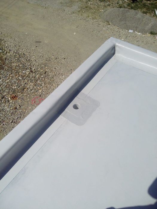 Montaj  membrana PVC TPO, HIDROIZOLATII / acoperis terasa