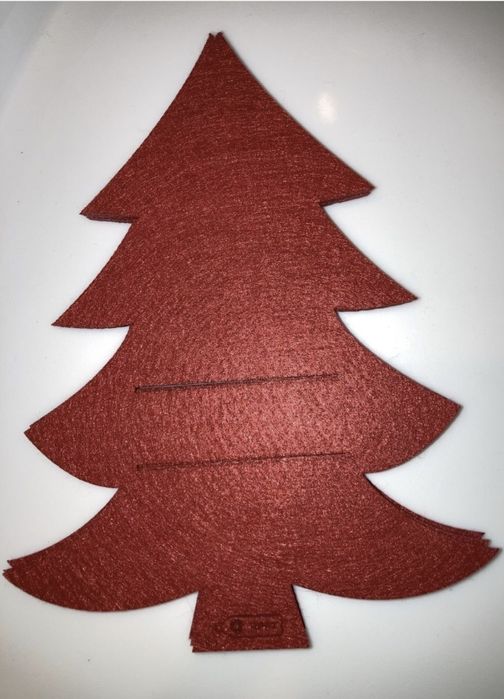 Set 4 suporturi tacamuri pentru masa Craciun in forma de bratuti