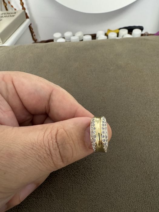 Inel aur cu diamante 18 k