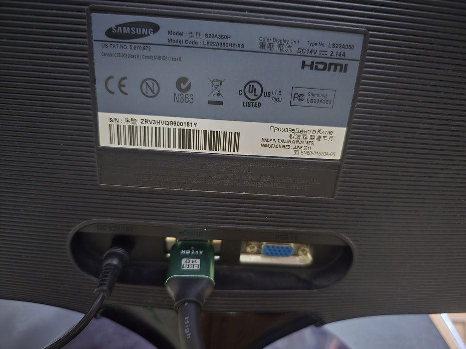 Монитор Samsung hdmi