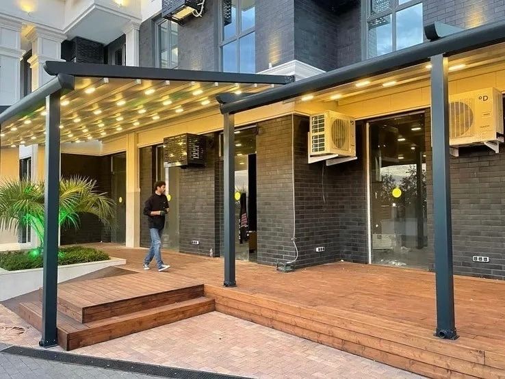 Пергола тентовая