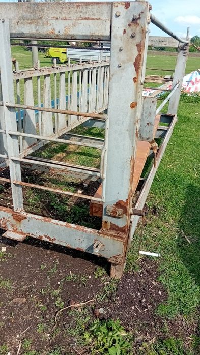 Доилна естекада, капан за доене на овце, стръга