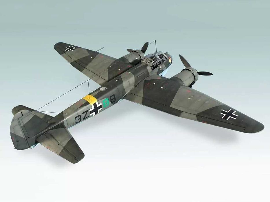 Сборная модель самолета Юнкерс Ju 88 (1/48. ICM)
