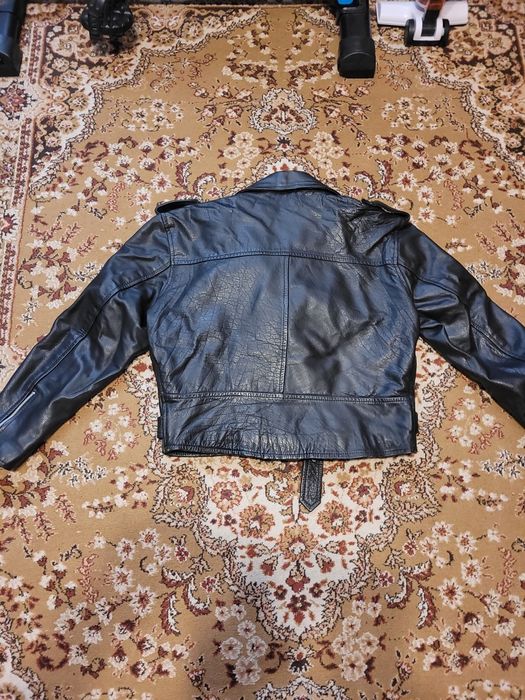 Geacă piele moto-rocker