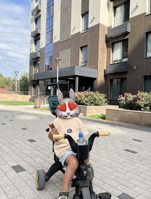 Велосипед Doona Liki Trike S3 зеленый