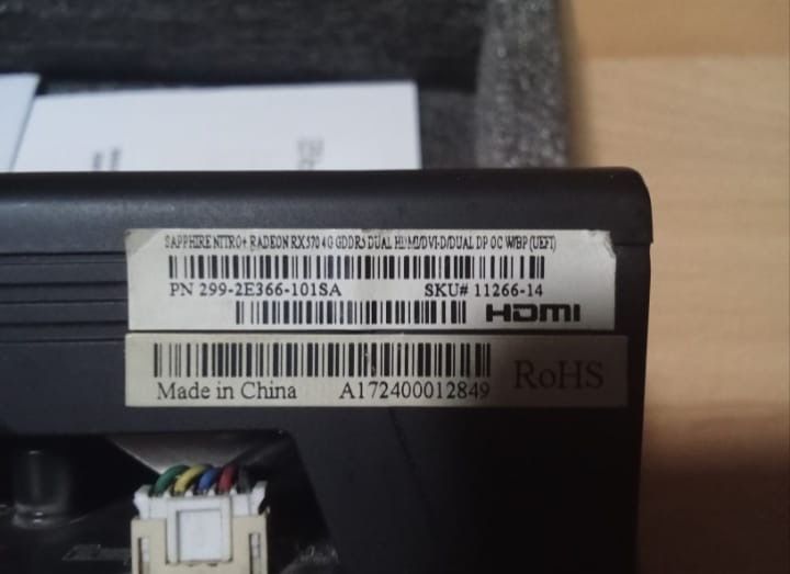 RX 570 Sapphire 4GB