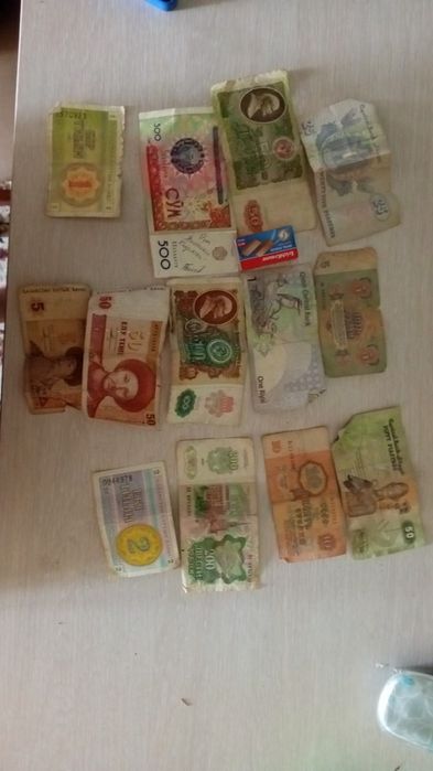 Продам старые купюры