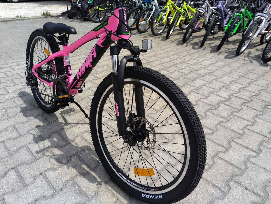 PASSATI Алуминиев велосипед 24" NINJA розов